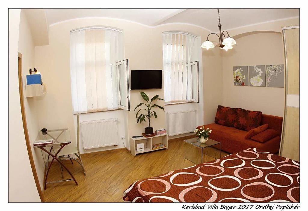 Apartmán Vila Bayer Karlovy Vary Kültér fotó
